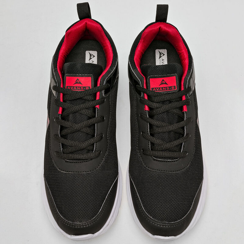 Avans-b Tenis Para Hombre Negro Rojo Cod 121164... image number null
