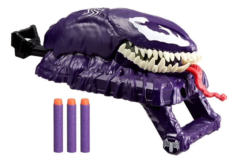 Pistola De Juguete Hasbro Spiderman Nerf Ataque... image number null