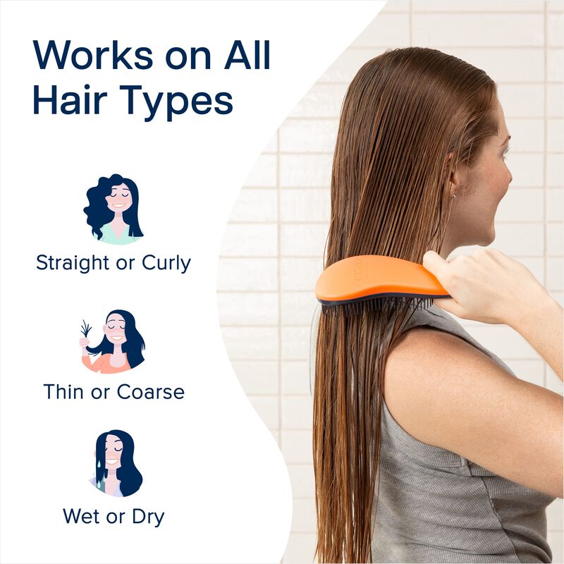 Cepillo De Pelo Crave Naturals 19 cm Coral Dese... image number null