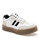Daddy Tenis urbano para mujer blanco negro