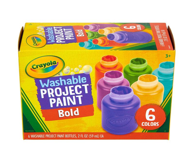 Set De Pintura Lavable Crayola Para Ni&ntilde;os 6 Col... image number null