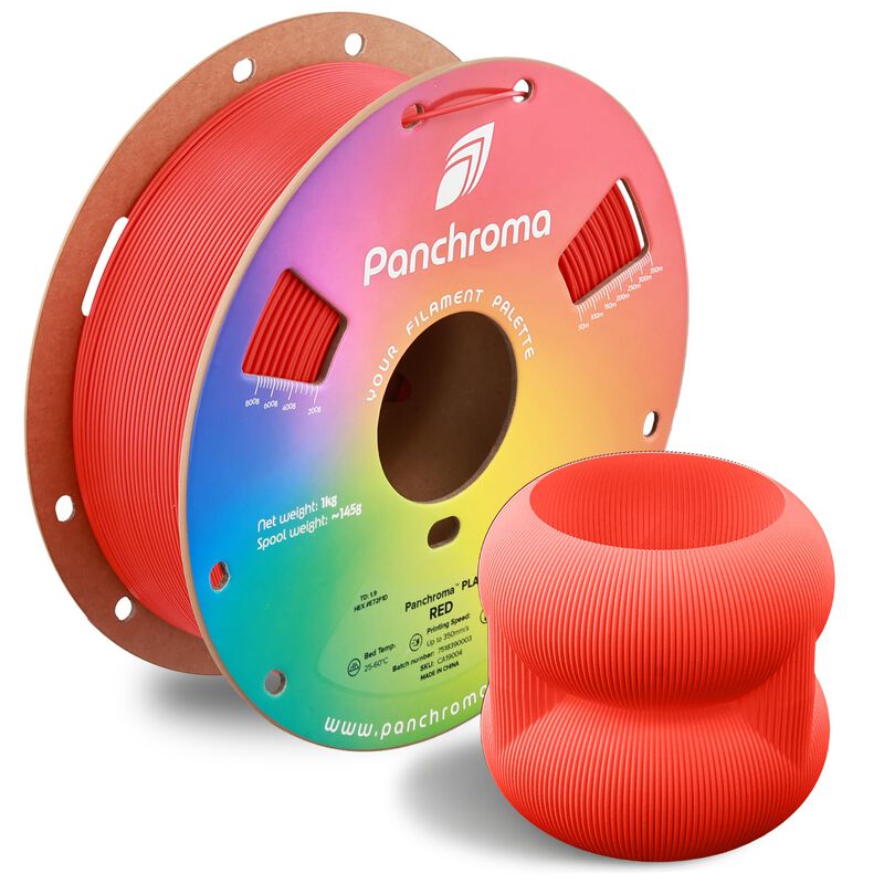 Filamento Pla Polymaker 1,75 mm 1 kg Rojo image number null