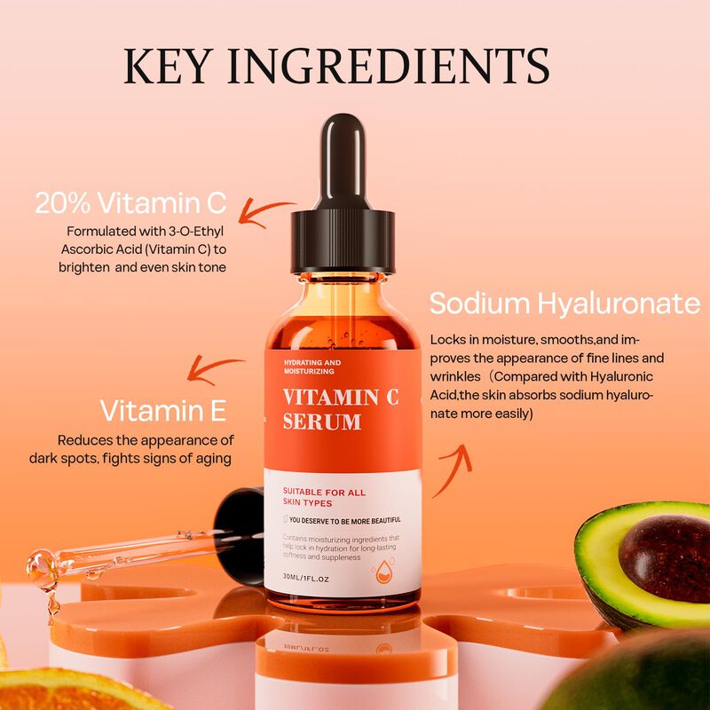 Suero Facial KGDYQZQ Vitamina C 30ml Antienveje... image number null