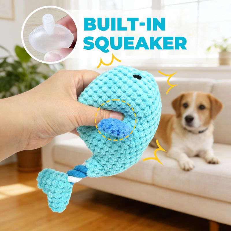 Primepets Paquete De 5 Juguetes De Peluche Con ... image number null