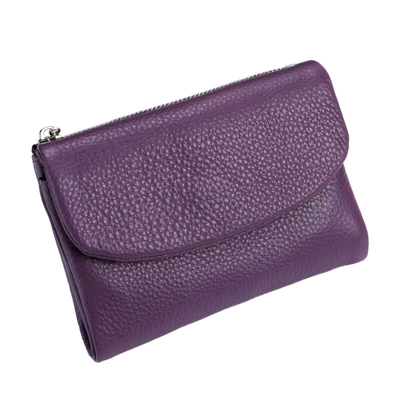 Cartera Atlodas De Cuero Pebble 13.5x10x3 Cm Co... image number null