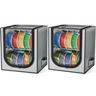 Estante De Almacenamiento De Filamento Yoopai 48 Rollos 1 kg De 2 Niveles