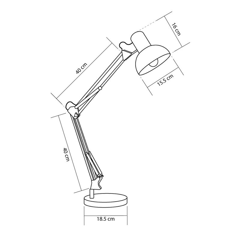 mil luces  Lámpara de mesa ARIES NG image number null