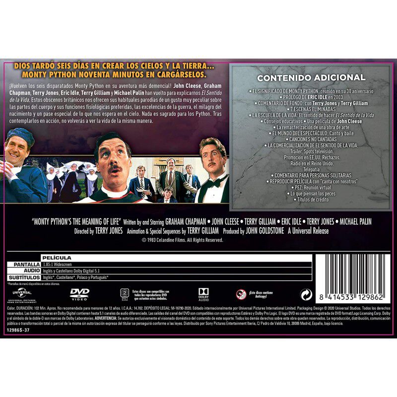 El Sentido De La Vida (edici&oacute;n Horizontal) [dvd... image number null