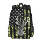 Mochila Sunwarshile Camuflaje con Bandera Americana