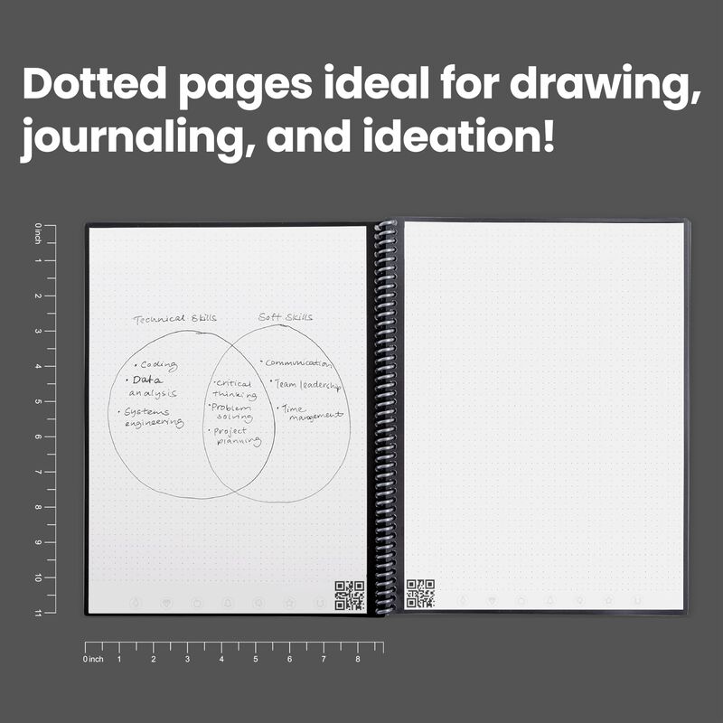 Cuaderno Rocketbook Core En Espiral Reutilizabl... image number null