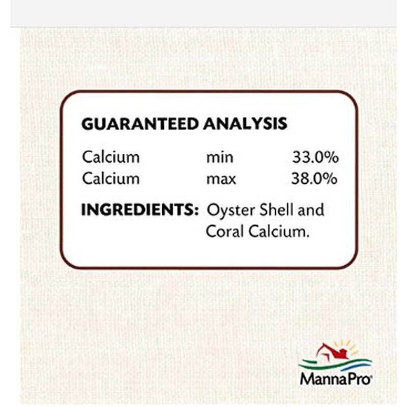 Manna Pro. Caparaz&oacute;n de ostras Manna. 5 libras ... image number null