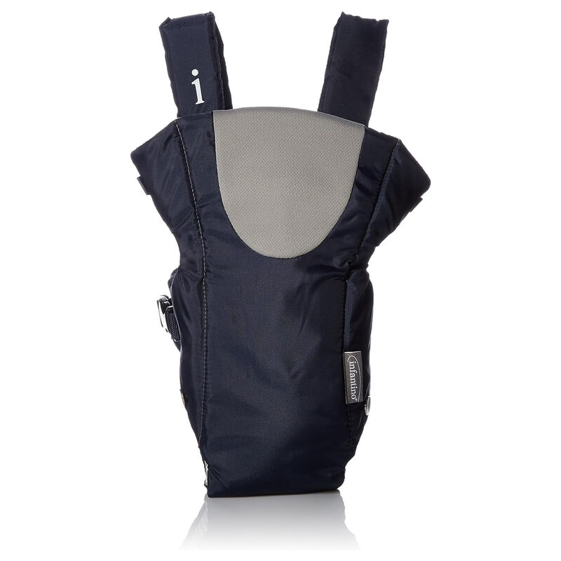 Cangurera Infantino Cozy Premium Negro Rayas Gr... image number null