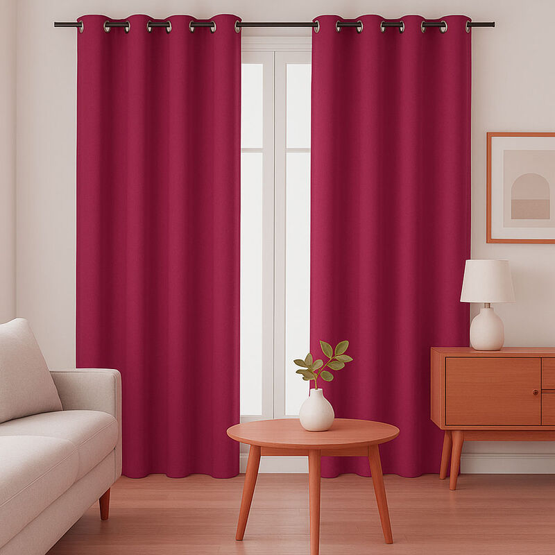 Cortinas Blackout para bloquear luz y ruido Cer... image number null