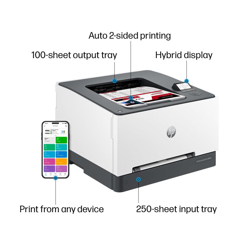 Impresora Hp Color Laserjet Pro 3201dw Inal&aacute;mbr... image number null