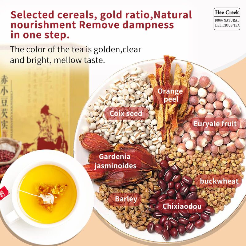 T&eacute; Hee Creek 300 g (60 Bolsas) De Frijol Rojo Y... image number null