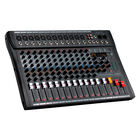 Consola Mezcladora Audio Dj 12 Canales Bluetooth Usb Estudio Sonido