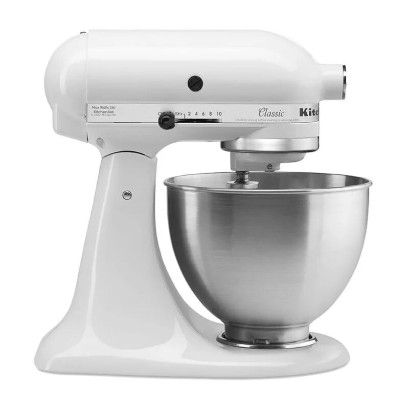 Batidora Classic KitchenAid K45SSWH 4.25L Blanc... image number null