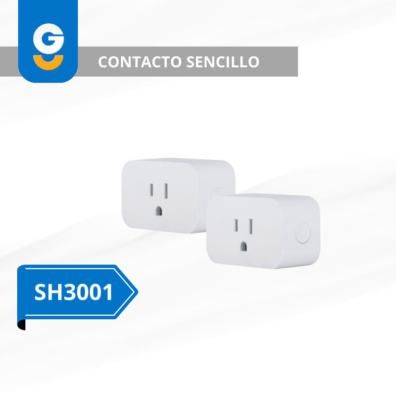 Pack 2 piezas Enchufe Inteligente Sencillo Smar... image number null