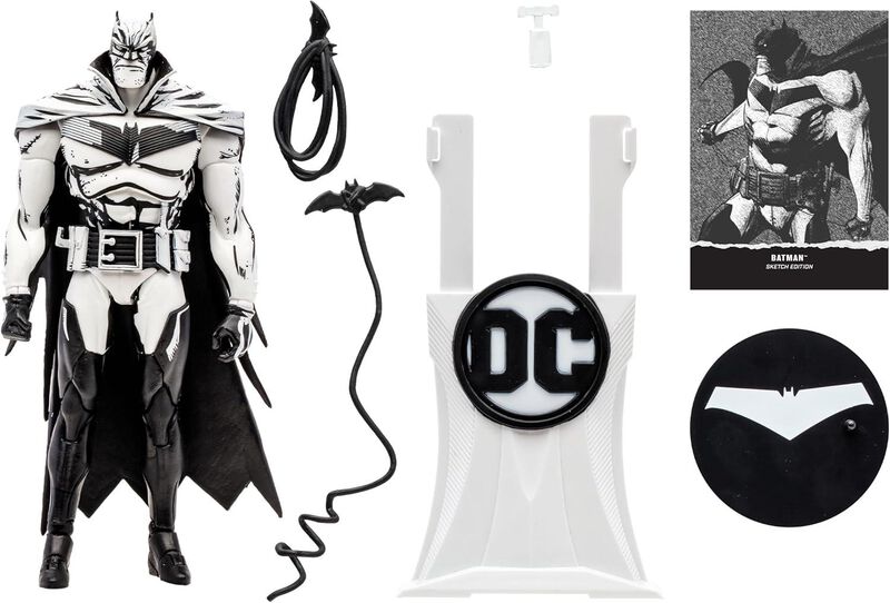 Dc Multiverse Batman White Knight Sketch Editio... image number null