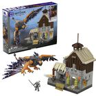 Set De Juguetes De Construcci&oacute;n Mega The Witcher Geralt's Griffin Hunt 1170 Piezas