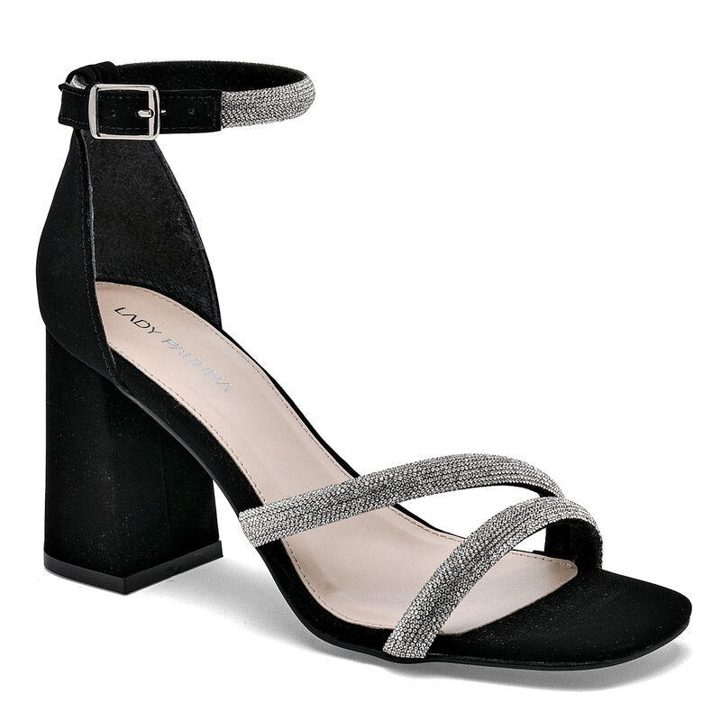 Lady Paulina Zapatillas de fiesta para mujer ne... image number null