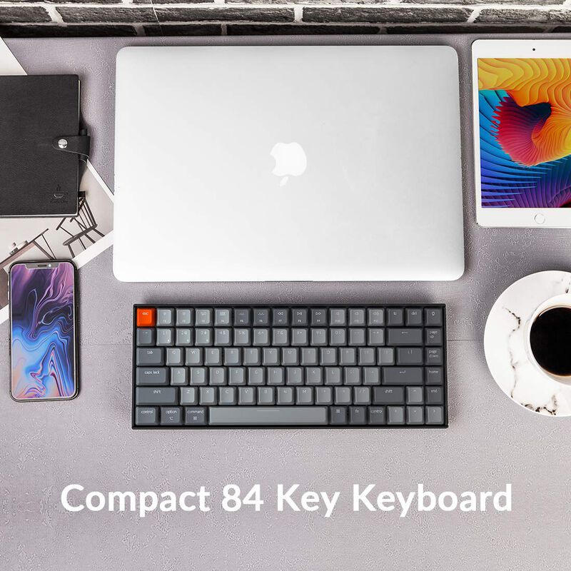 Teclado Keychron K2 Con 75% De Distribuci&oacute;n Blu... image number null