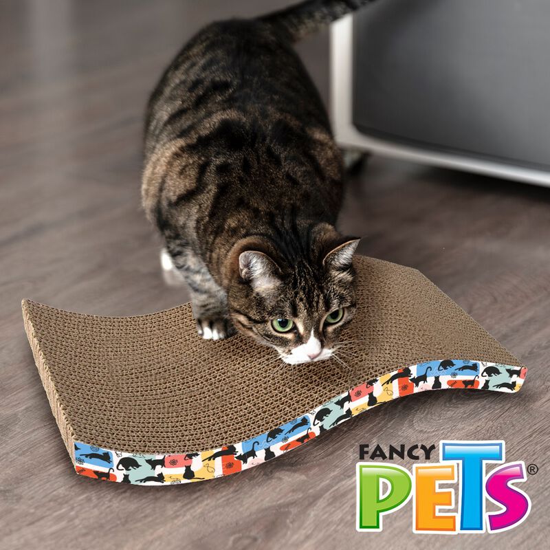 Fancy Pets Rascador Onda Para Gatos 44 Centímet... image number null