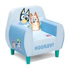 Silla De Espuma Delta Children Bluey Blue Para Ni&ntilde;os Mayores De 3 A&ntilde;os