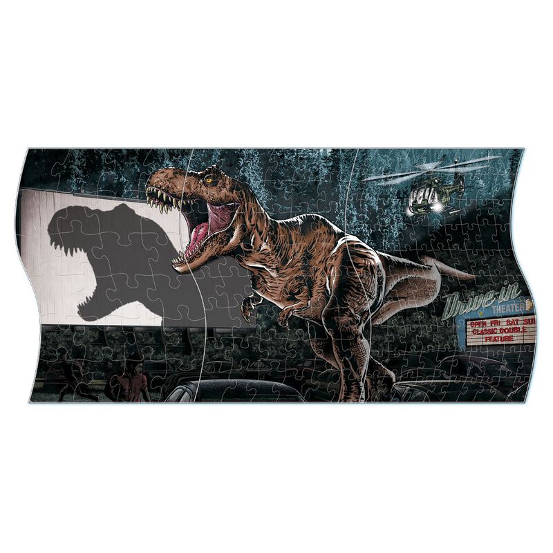 Rompecabezas Panor&aacute;mico 3 en 1 de Jurassic Worl... image number null