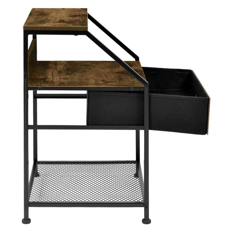 Mueble Buro Comoda Mesa Noche Balda 1 Cajon Mod... image number null