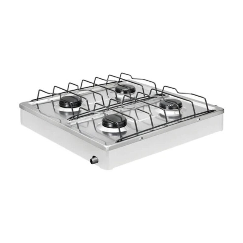 Parrilla Gas Alfamex 4 Quemadores Blanco Dise&ntilde;o... image number null