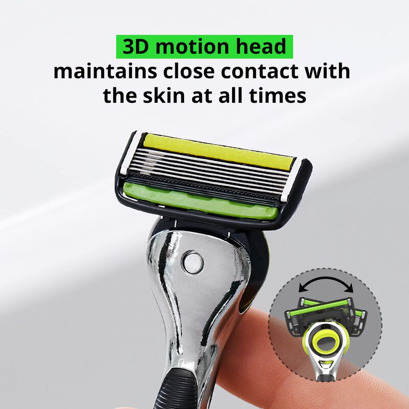 Razor System Dorco Pace 6 Pro 3d Motion, 1 Mang... image number null