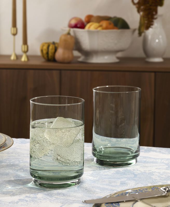 Set De 4 Vasos Verdes De 500 ml Apilables Lenox image number null