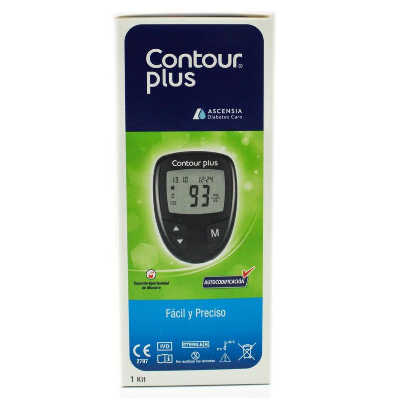Contour Plus Gluc&oacute;metro Para El Monitoreo De Gl... image number null