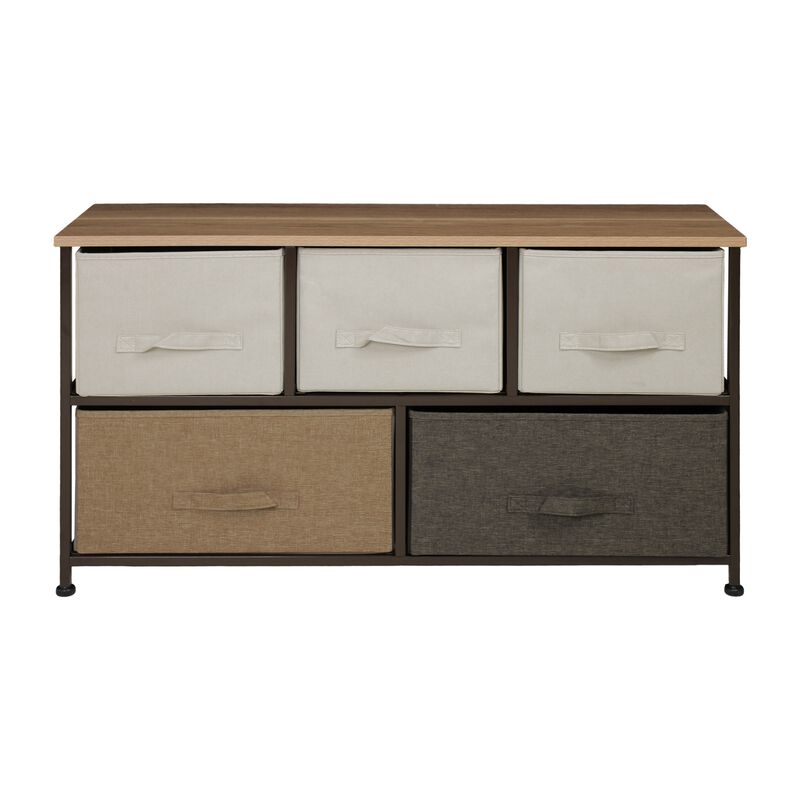 Mueble Organizador Comoda Metal 5 Cajoneras Tel... image number null