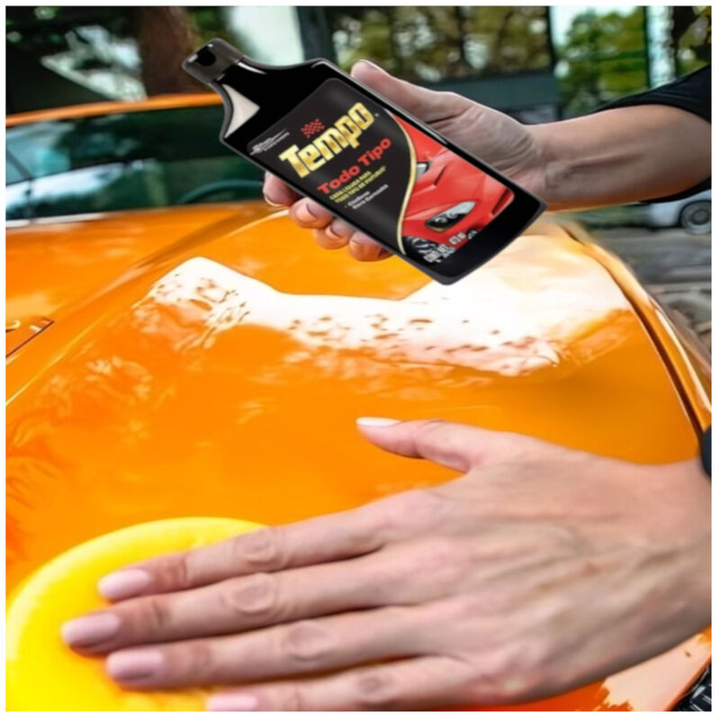 Cera Líquida Tempo todo tipo pinturas 473ml kit... image number null