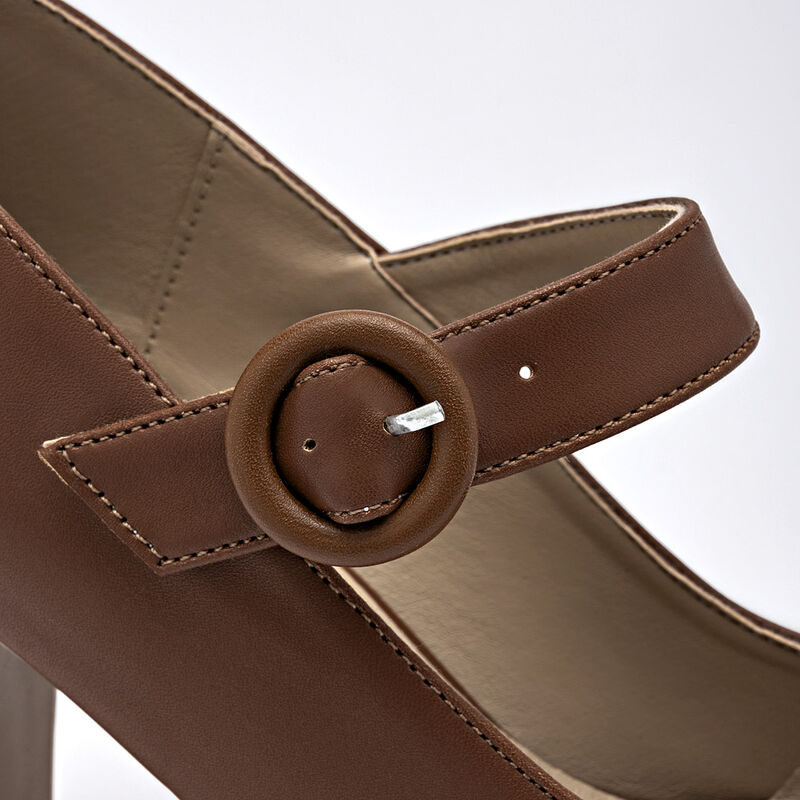 Poptops zapatilla para mujer  camel cod 140773-... image number null