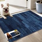 Alfombra Para Puerta Jsei 51 &times; 81 cm Azul Antideslizante Atrapa‑suciedad