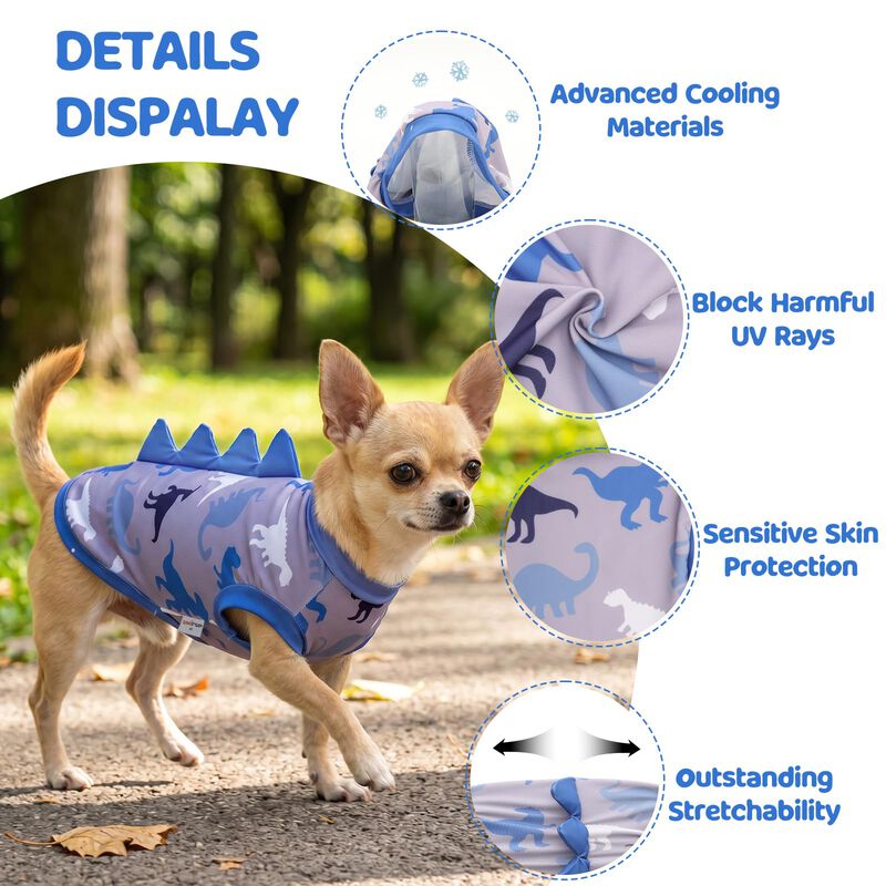 Camiseta Para Perro Unipup Dino Con Protecci&oacute;n ... image number null