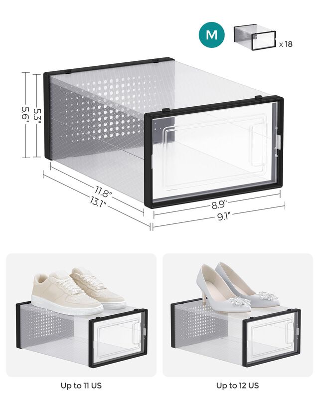 Organizadores Para Guardar Zapatos Songmics, Pa... image number null