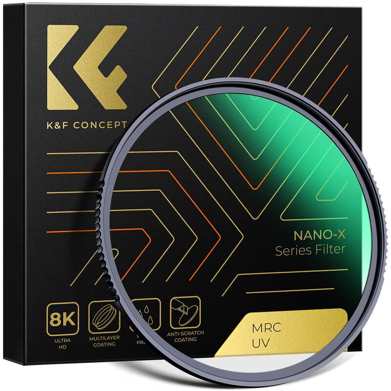 Filtro De Protecci&oacute;n Uv K&f Concept 77 Mm Para ... image number null