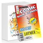 Tableros Para C&oacute;mics Lotmer Pack De 100, 27 pt Sin &Aacute;cido