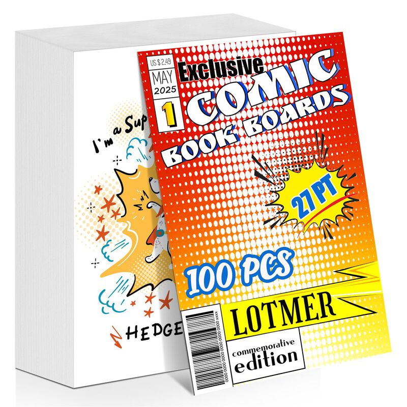 Tableros Para C&oacute;mics Lotmer Pack De 100, 27 pt ... image number null