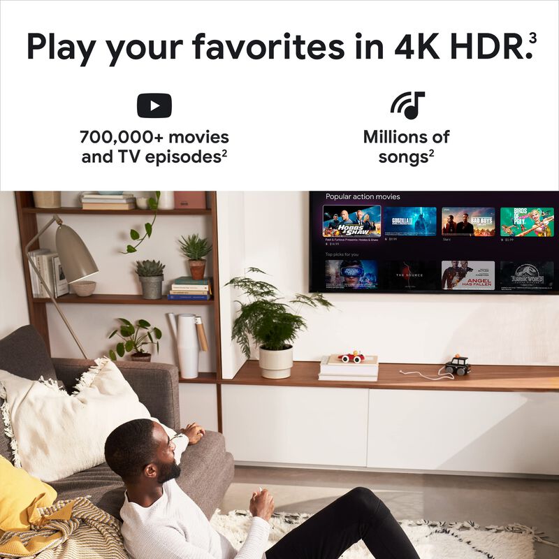 Dispositivo De Streaming Google Chromecast Con ... image number null