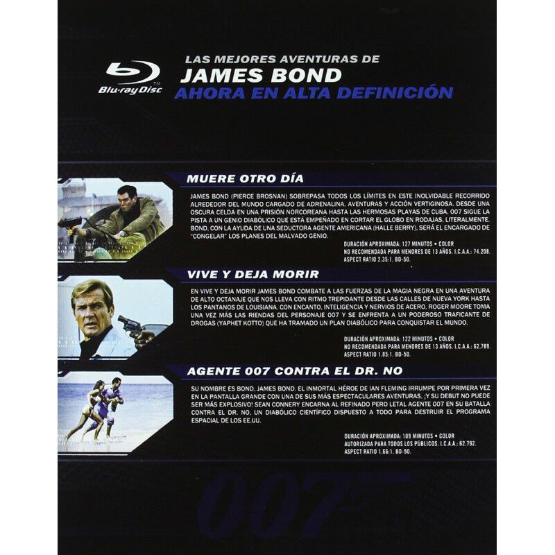 Pack James Bond - Volumen 1 [blu-ray] image number null