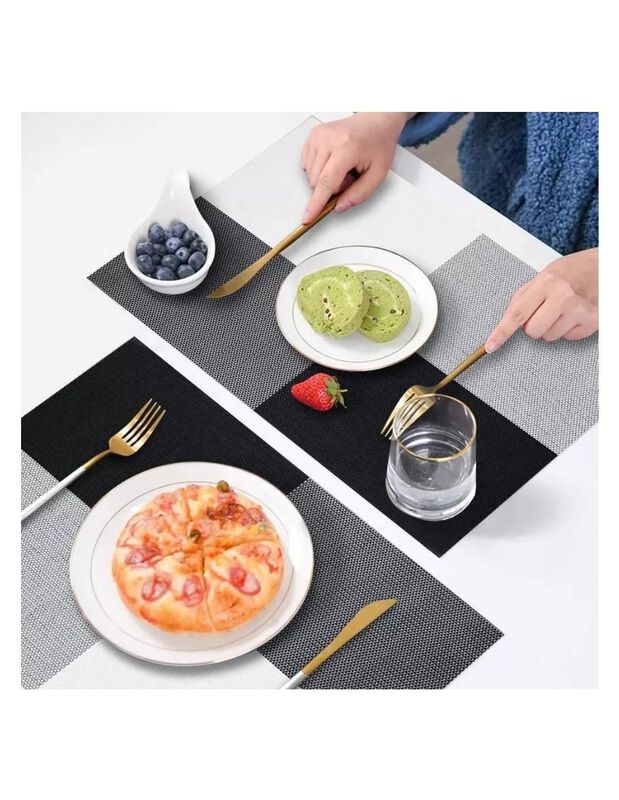 Set mantel rectangular de vinil Casa BIU image number null