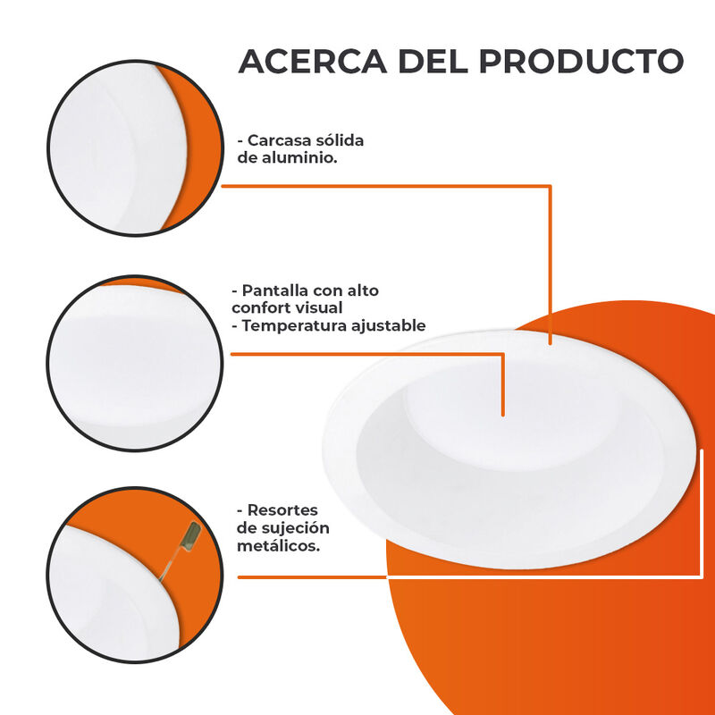 Lampara Led Inteligente 13w Atenuable Tecnolite image number null
