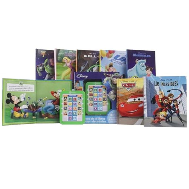 Lector Electr&oacute;nico y Biblioteca de 8 Libros &iexcl;Te... image number null