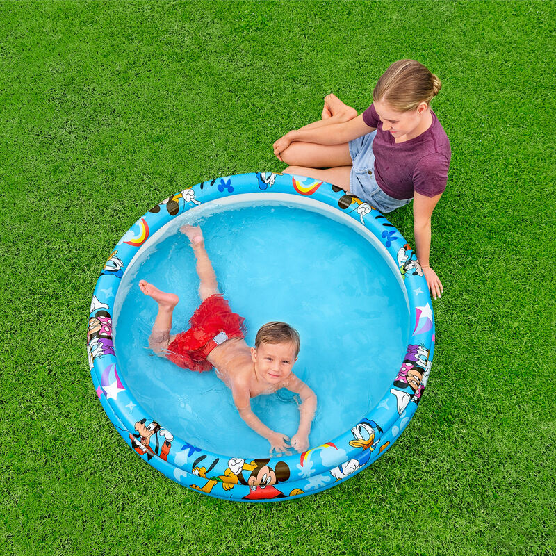 Alberca Inflable Redonda Mickey Mouse Club Hous... image number null