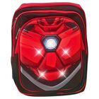Mochila Escolar Iron Man Ni&ntilde;o Marvel Luces LED Superh&eacute;roes